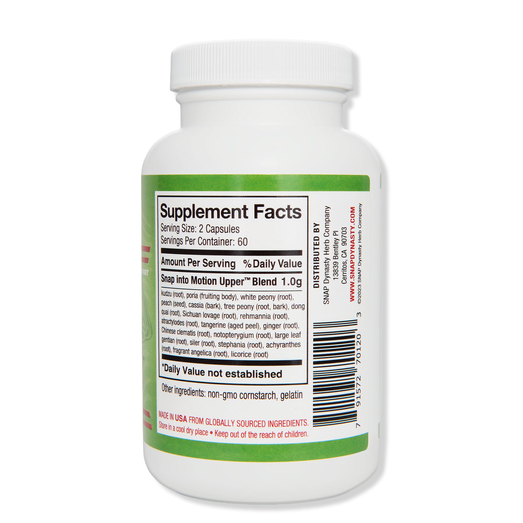 Snap Into Motion Upper - Circulation Health Support For The Upper Body