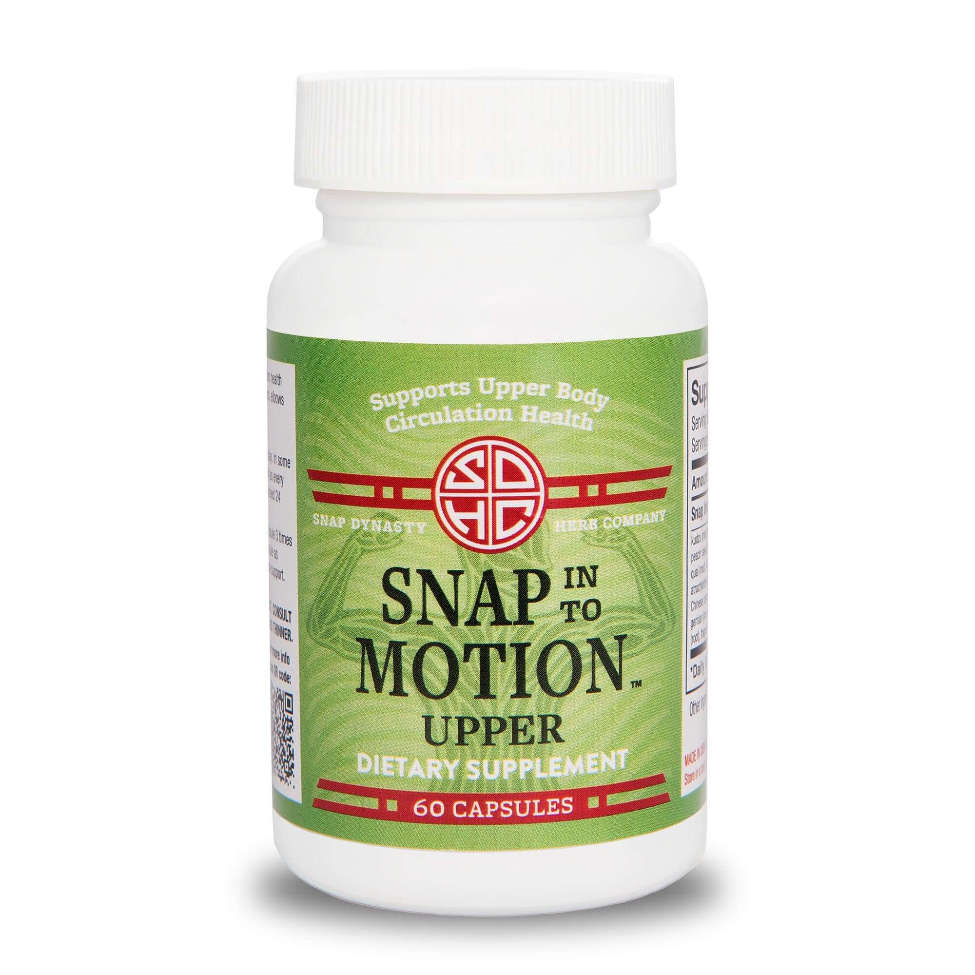 Snap Into Motion Upper -  Circulation Health Support For The Upper Body