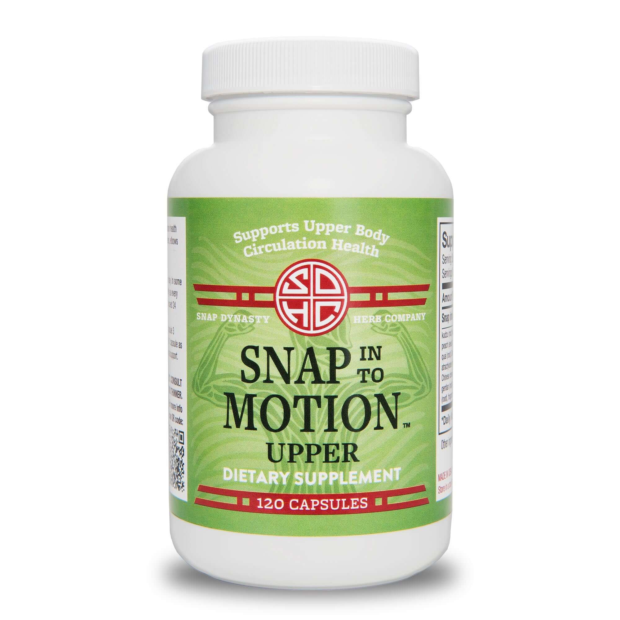 Snap Into Motion Upper -  Circulation Health Support For The Upper Body
