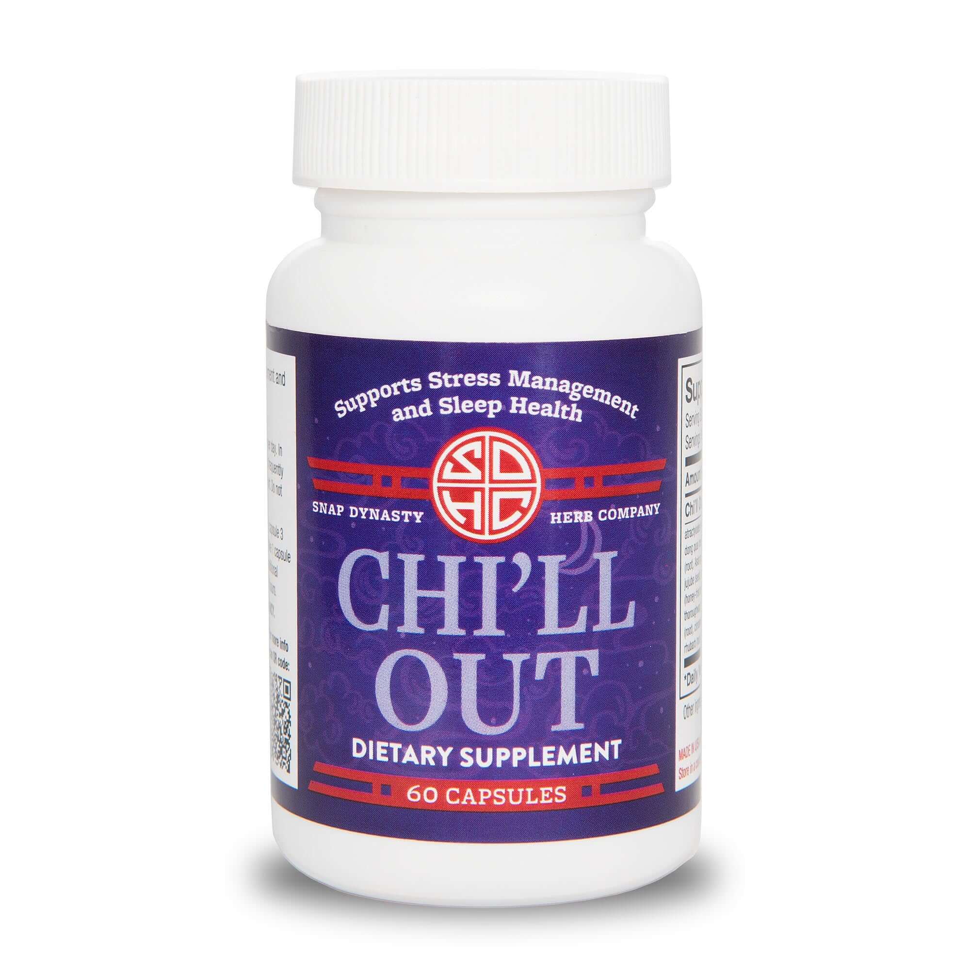 Chi'll Out - Non-Sedative Support For Sleep & Stress