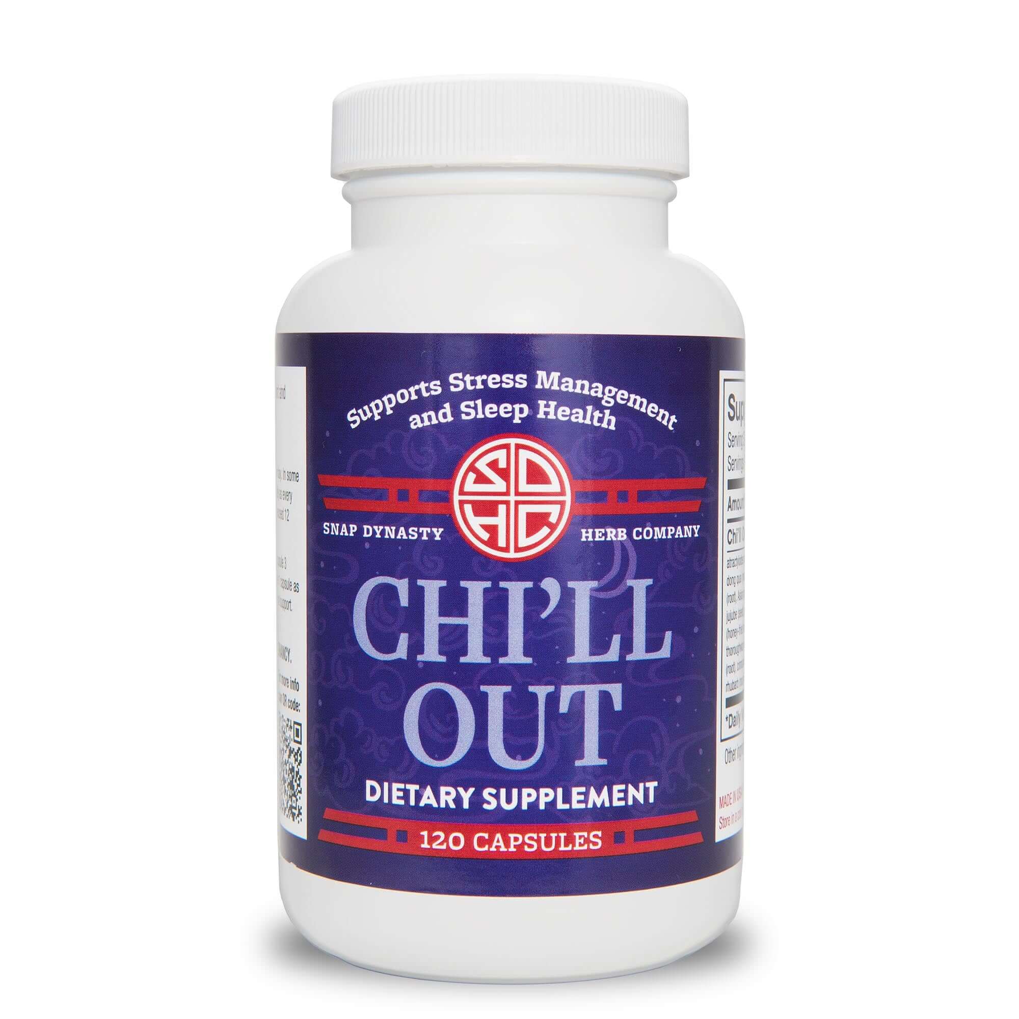 Chi'll Out - Non-Sedative Support For Sleep & Stress