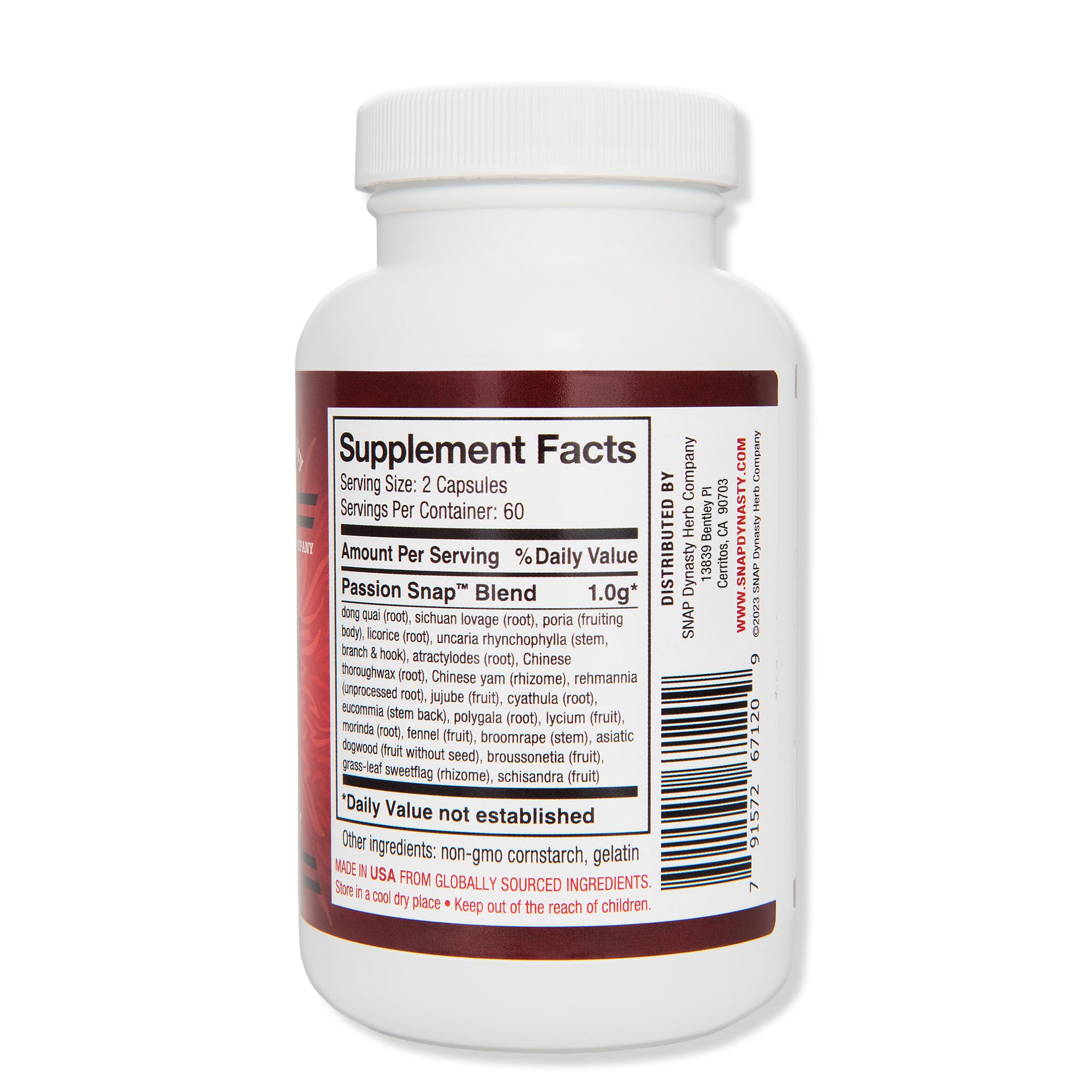 Passion Snap - Effective Support For Relaxation and Vitality